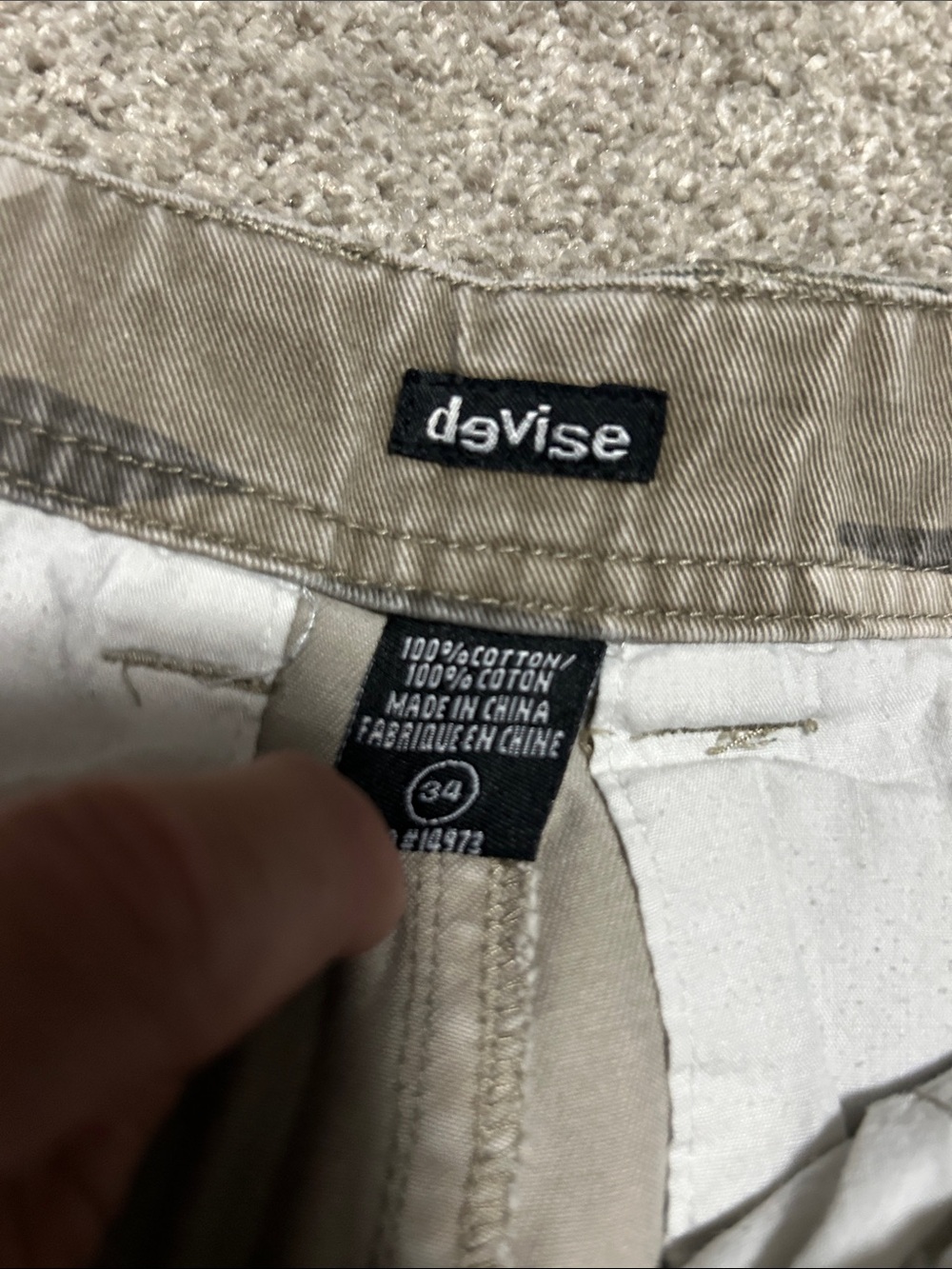 Y2K DeVISE Camo Baggy Cargo Dad Shorts - Picture 5 of 7